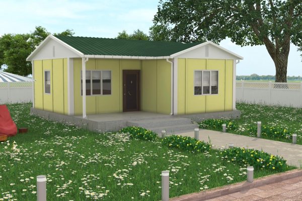 49m² Tek Katlı Prefabrik Konut
