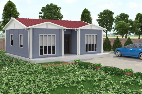 52 m² Tek Katlı Prefabrik Konut