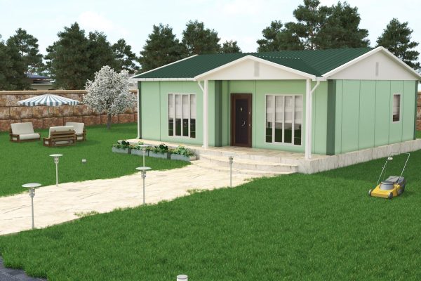 74m² Tek Katlı Prefabrik Konut